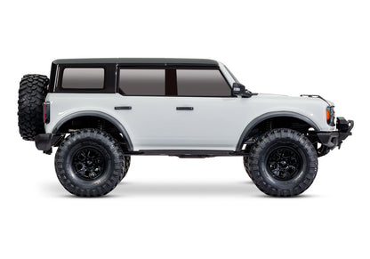 Traxxas TRX-4 1/10 Trail Crawler Truck w/2021 Ford Bronco Body (Oxford White) & TQi 2.4GHz Radio