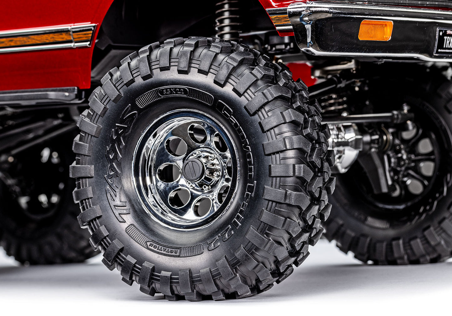 Traxxas TRX-4 1/10 High Trail Edition RC Crawler w/'72 Chevy K5 Blazer Body (Black) & TQi 2.4GHz Radio