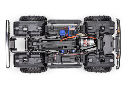 Traxxas TRX-4 1/10 High Trail Edition RC Crawler w/'72 Chevy K5 Blazer Body (Blue) & TQi 2.4GHz Radio