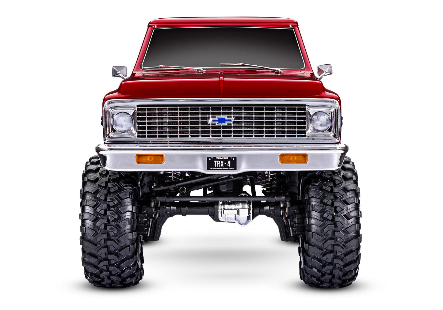 Traxxas TRX-4 1/10 High Trail Edition RC Crawler w/'72 Chevy K5 Blazer Body (Red) & TQi 2.4GHz Radio