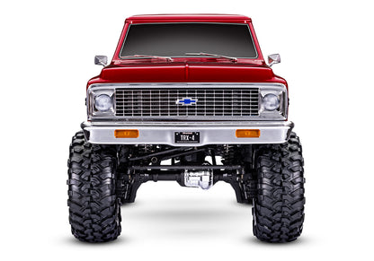 Traxxas TRX-4 1/10 High Trail Edition RC Crawler w/'72 Chevy K5 Blazer Body (Red) & TQi 2.4GHz Radio