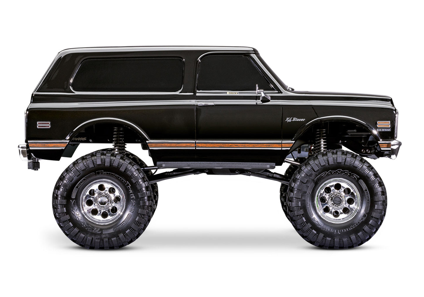 Traxxas TRX-4 1/10 High Trail Edition RC Crawler w/'72 Chevy K5 Blazer Body (Black) & TQi 2.4GHz Radio