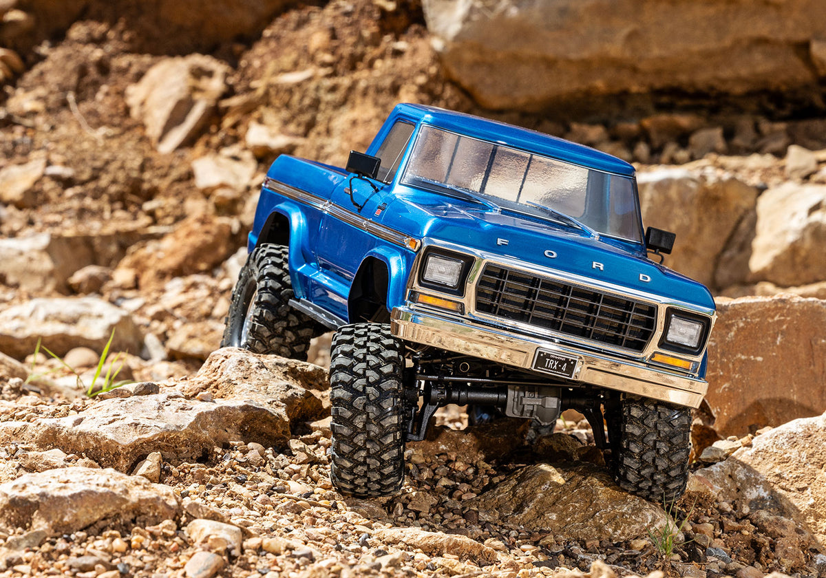 Traxxas TRX-4 1/10 Ford F-150 (Blue)