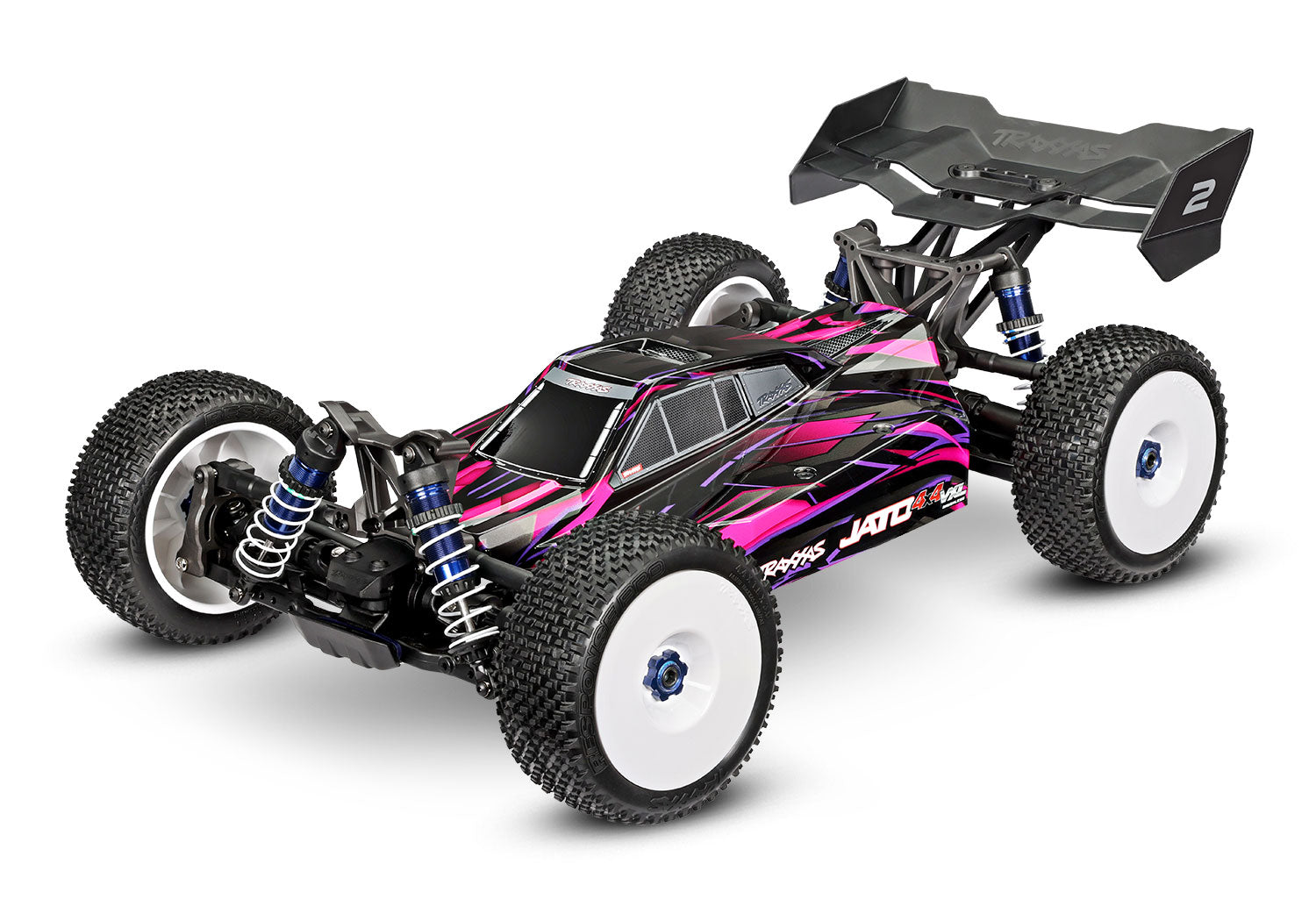 Traxxas Jato® 4x4 VXL 1/8 Brushless Electric Racing Buggy (Pink) w/TQi 2.4GHz Radio & Link Module