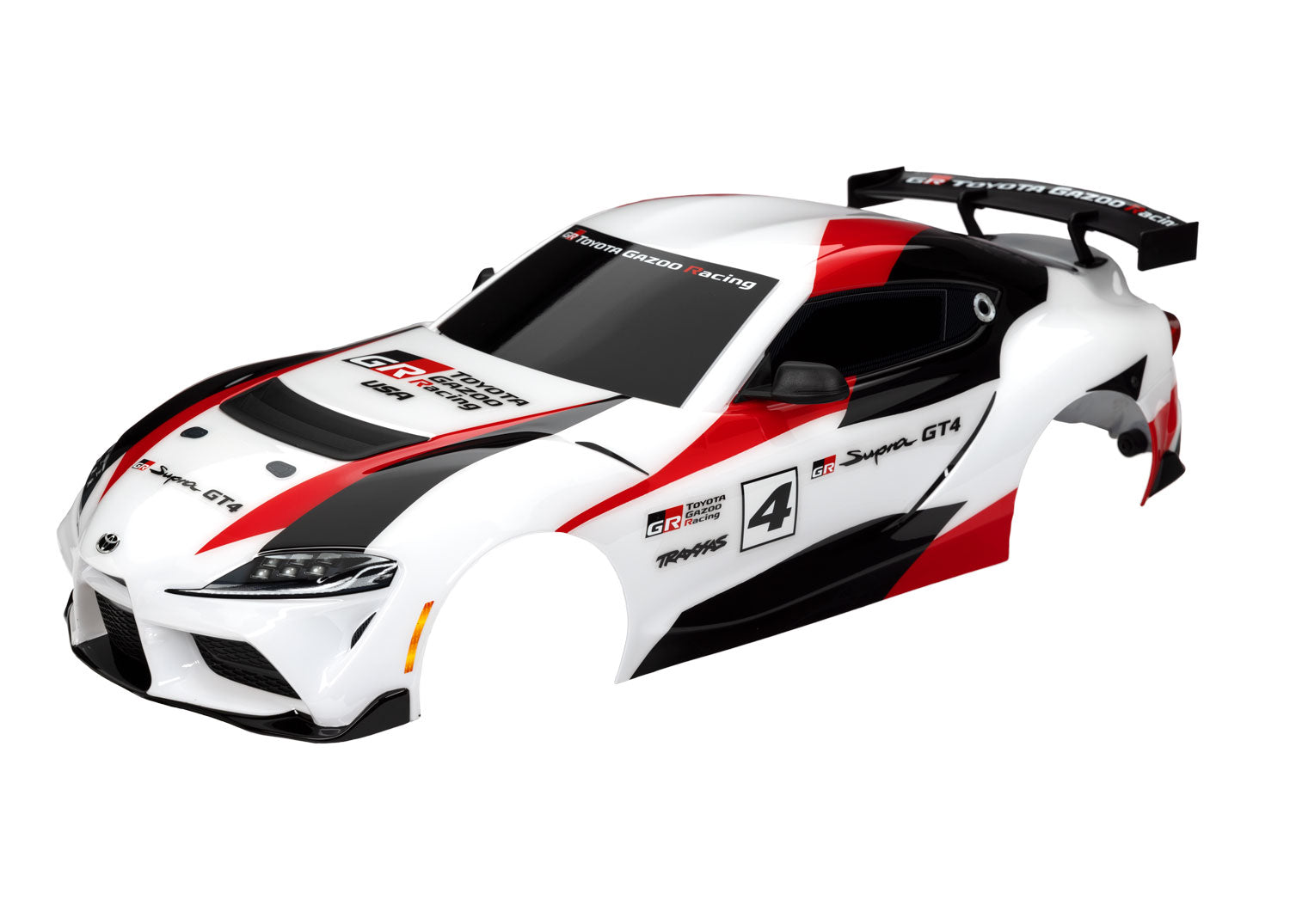 Traxxas 4-Tec 3.0 Toyota Supra GT4 (Clear) Body