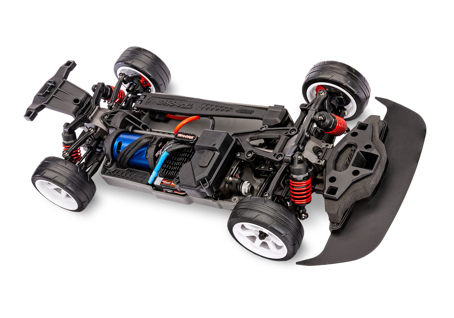 Traxxas 4-Tec® 2.0 Nissan® 240SX 1/10 RTR Electric Brushless 4WD On-Road Car (Black) w/VX3 ESC, TQi™ Sport 2.4GHz Radio & TSM®