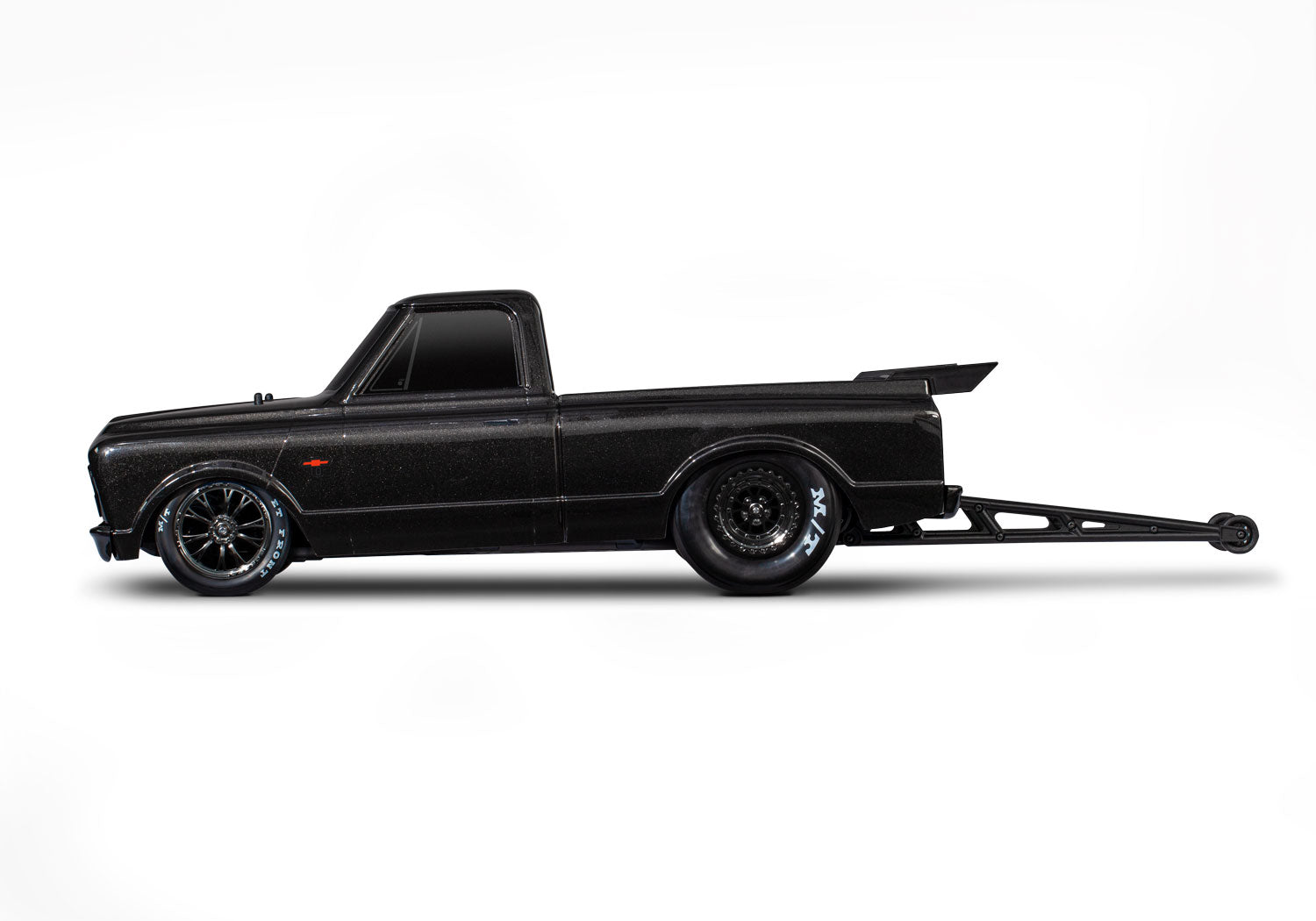 Traxxas Drag Slash HD 1967 Chevrolet C10 1/10 2WD RTR No Prep Truck (Black) w/TQi 2.4GHz Radio & TSM