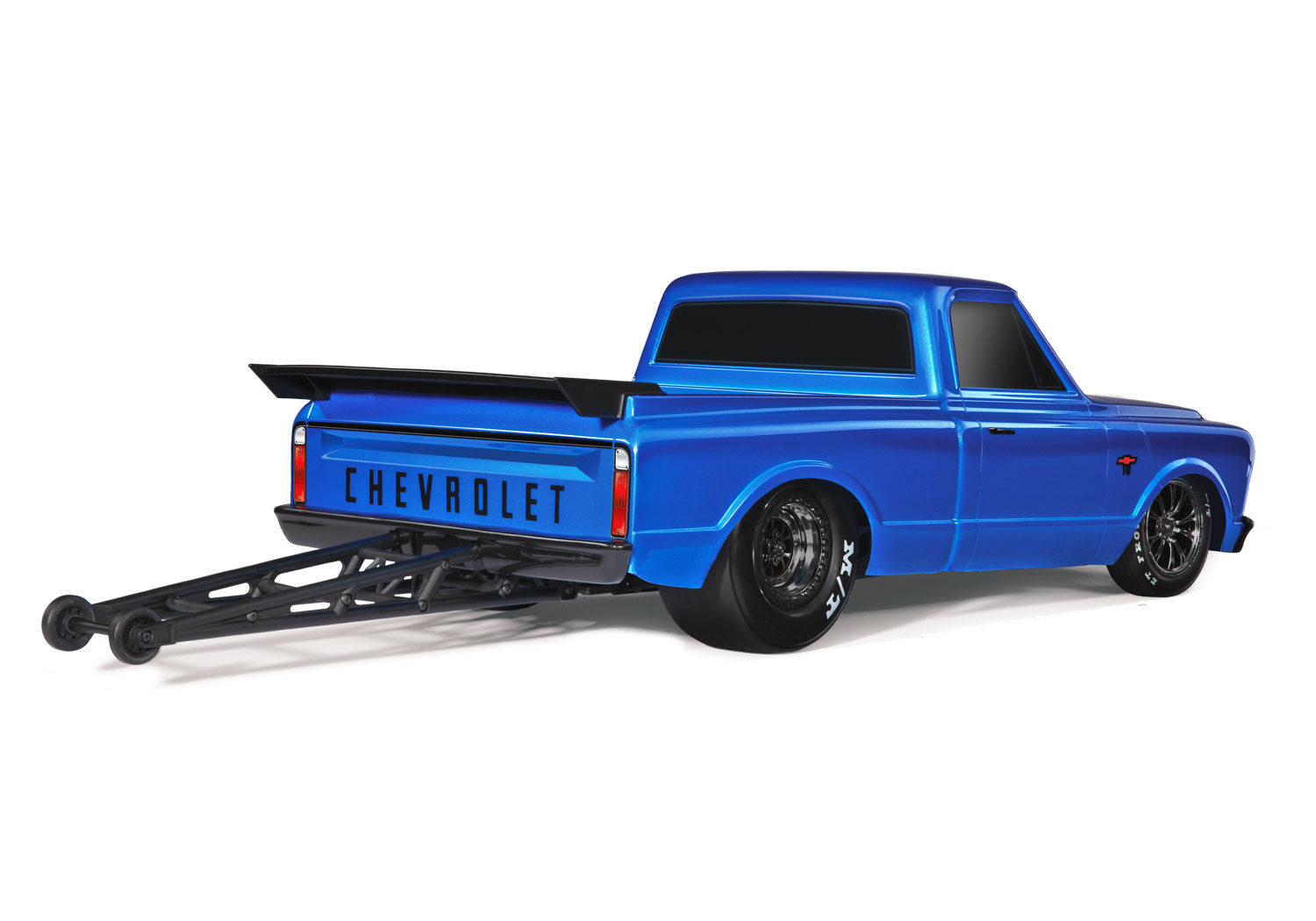 Traxxas Drag Slash HD 1967 Chevrolet C10 1/10 2WD RTR No Prep Truck (Blue) w/TQi 2.4GHz Radio & TSM