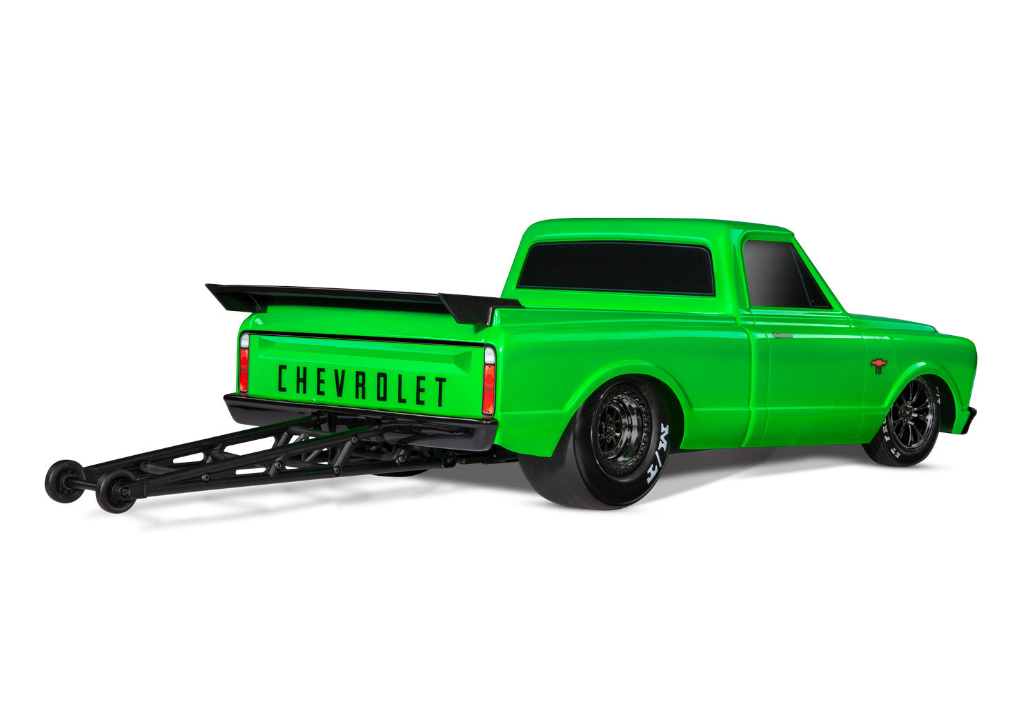 Traxxas Drag Slash HD 1967 Chevrolet C10 1/10 2WD RTR No Prep Truck (Green) w/TQi 2.4GHz Radio & TSM