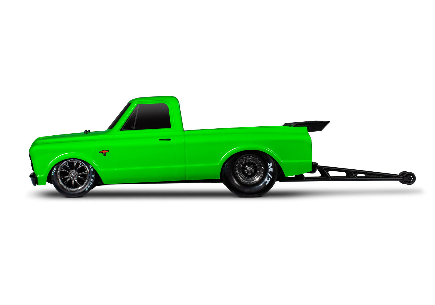 Traxxas Drag Slash HD 1967 Chevrolet C10 1/10 2WD RTR No Prep Truck (Green) w/TQi 2.4GHz Radio & TSM