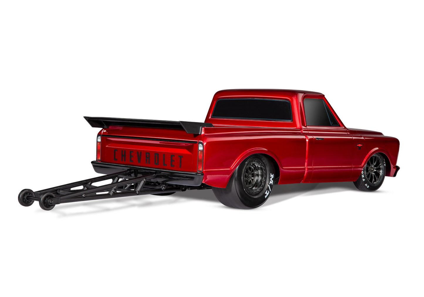 Traxxas Drag Slash HD 1967 Chevrolet C10 1/10 2WD RTR No Prep Truck (Red) w/TQi 2.4GHz Radio & TSM