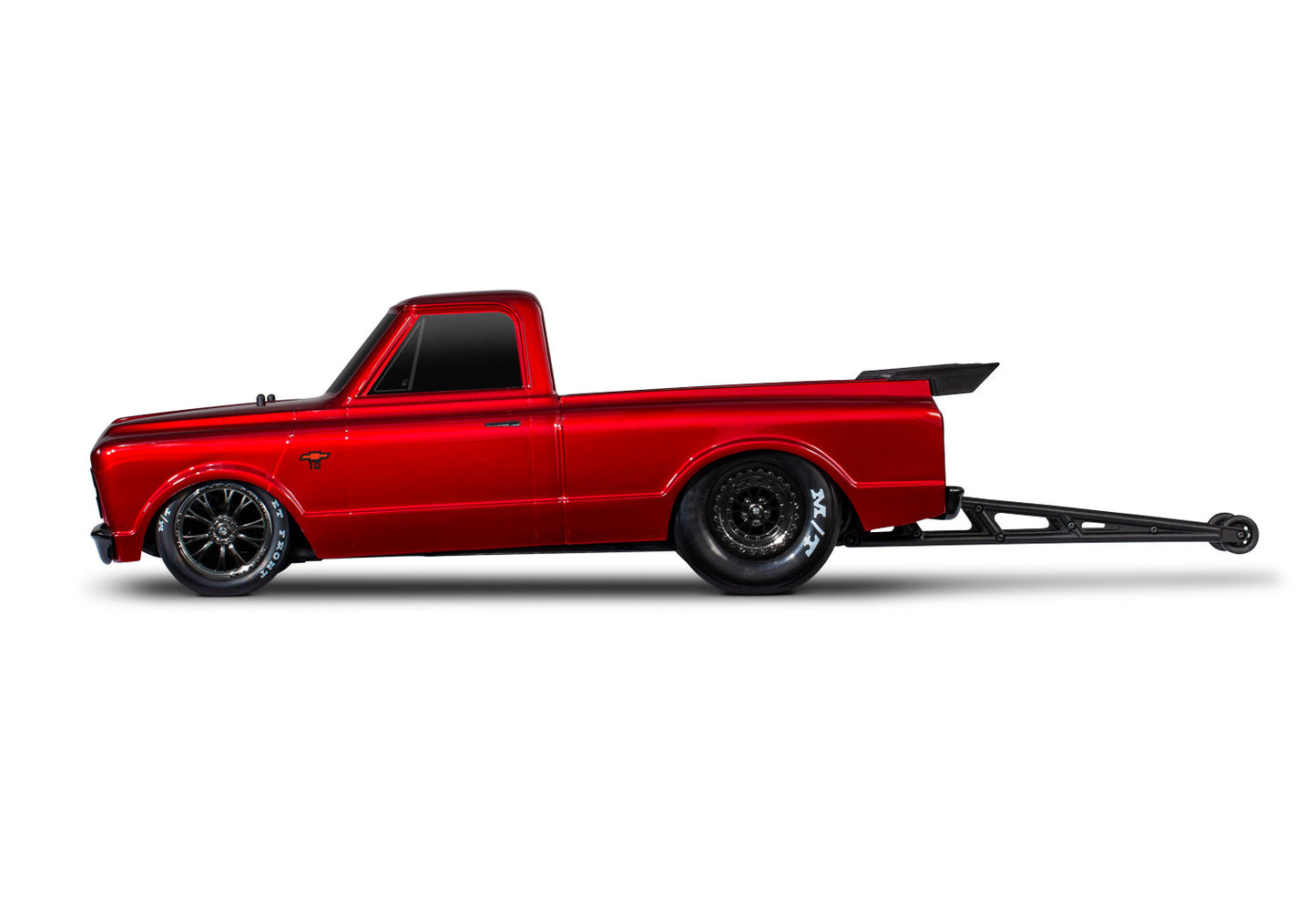 Traxxas Drag Slash HD 1967 Chevrolet C10 1/10 2WD RTR No Prep Truck (Red) w/TQi 2.4GHz Radio & TSM