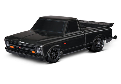 Traxxas Drag Slash HD 1967 Chevrolet C10 1/10 2WD RTR No Prep Truck (Black) w/TQi 2.4GHz Radio & TSM