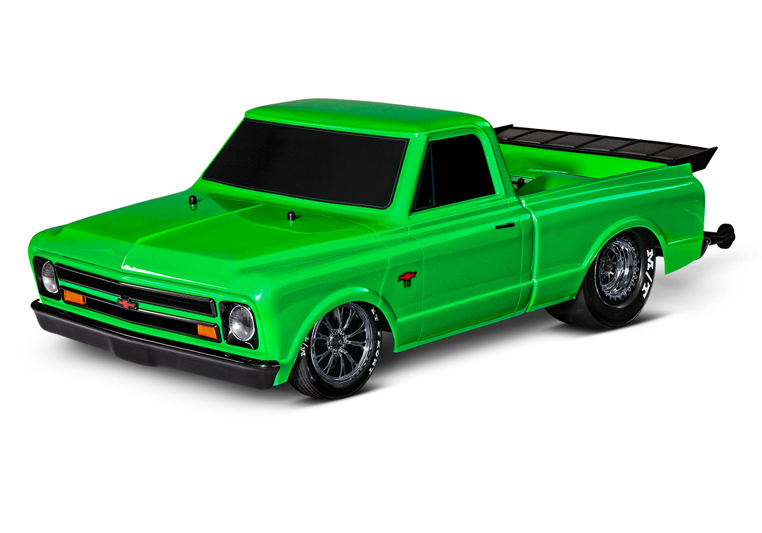 Traxxas Drag Slash HD 1967 Chevrolet C10 1/10 2WD RTR No Prep Truck (Green) w/TQi 2.4GHz Radio & TSM