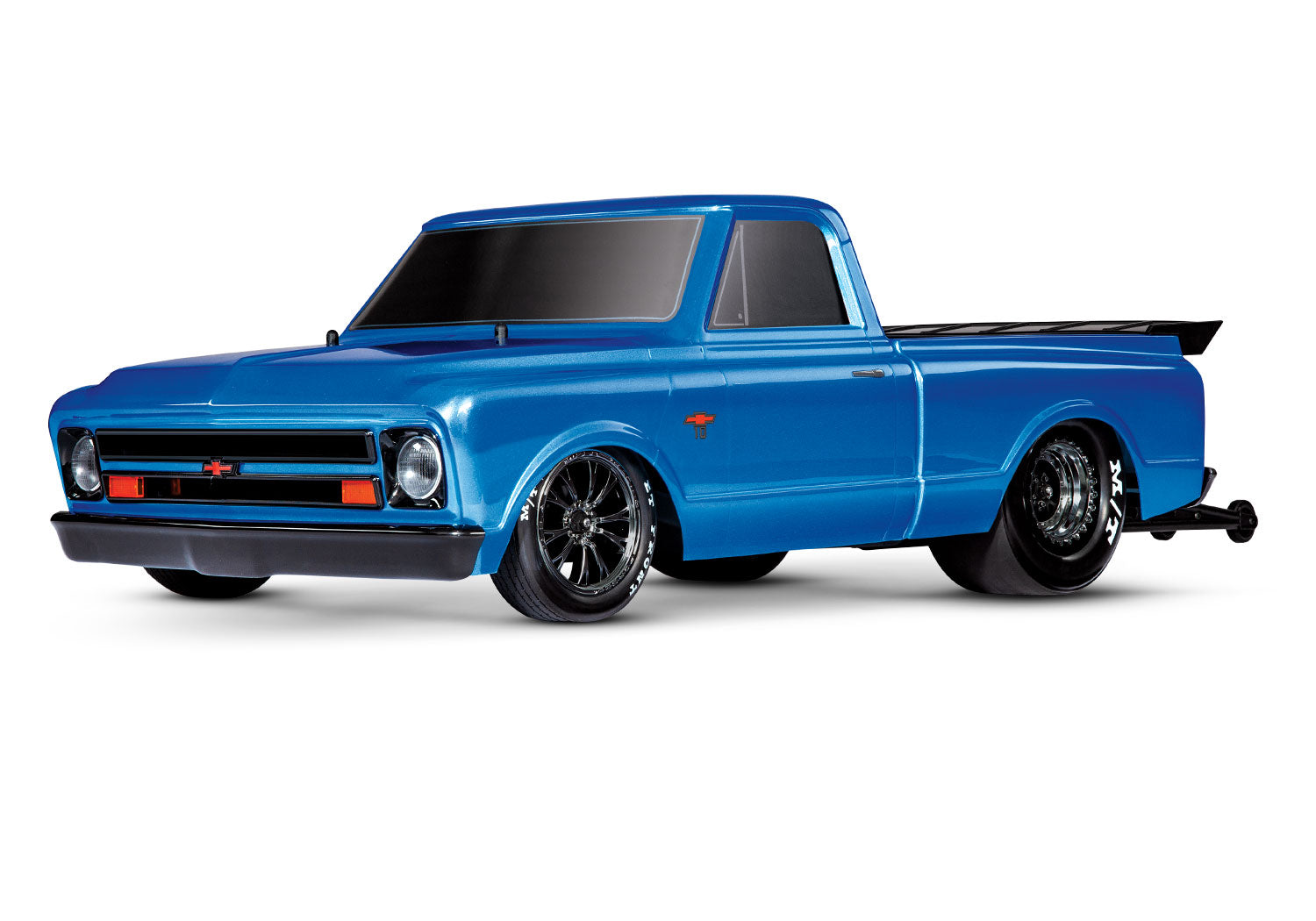 Traxxas Drag Slash HD 1967 Chevrolet C10 1/10 2WD RTR No Prep Truck (Blue) w/TQi 2.4GHz Radio & TSM