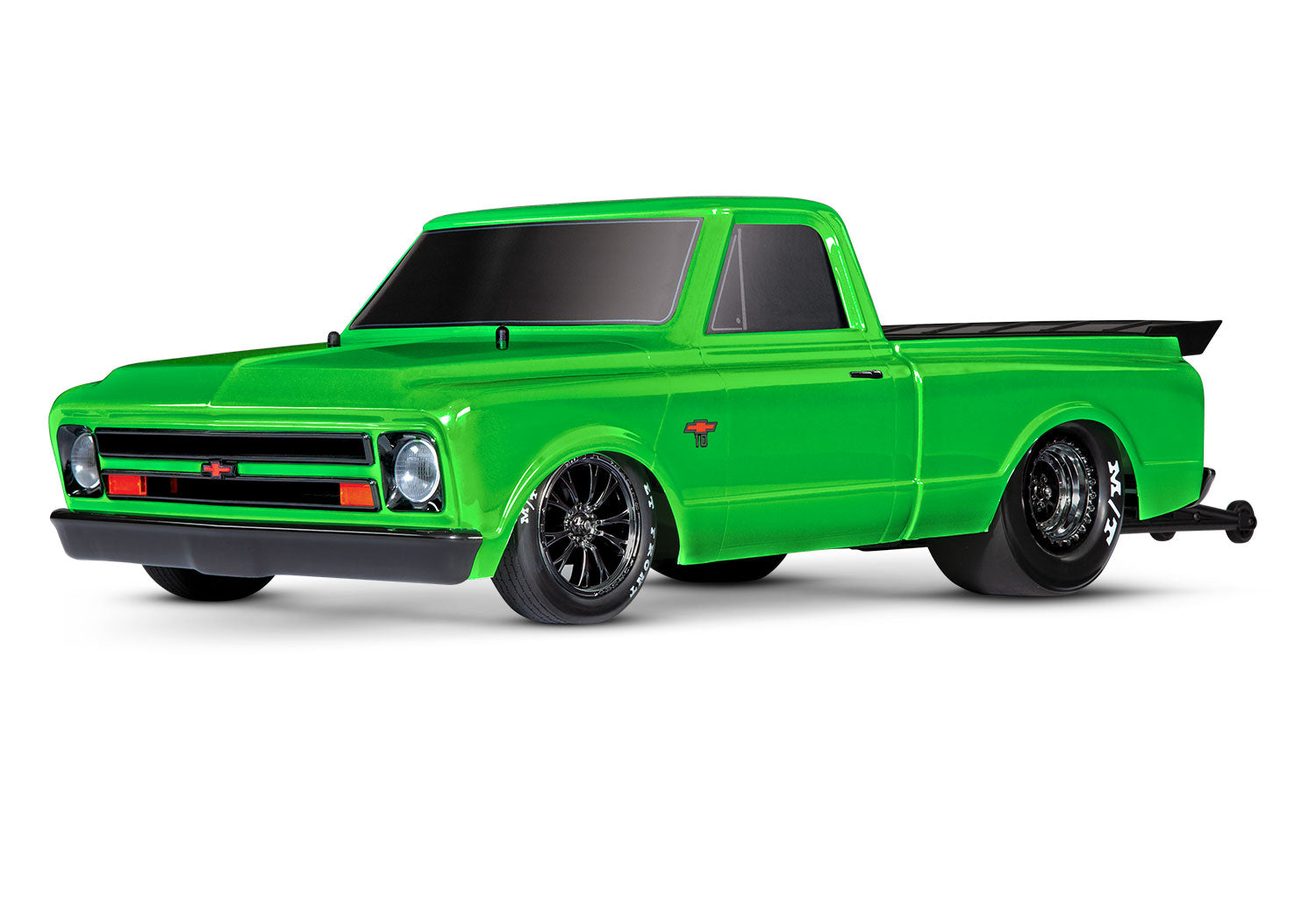 Traxxas Drag Slash HD 1967 Chevrolet C10 1/10 2WD RTR No Prep Truck (Green) w/TQi 2.4GHz Radio & TSM