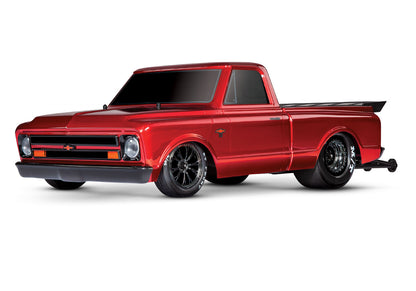 Traxxas Drag Slash HD 1967 Chevrolet C10 1/10 2WD RTR No Prep Truck (Red) w/TQi 2.4GHz Radio & TSM