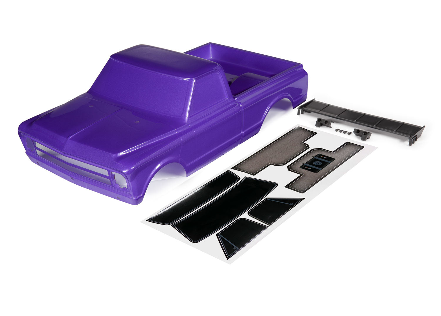 Traxxas Drag Slash Chevrolet C10 Pre-Painted Body (Purple) (Requires 9415)