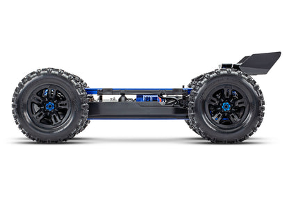 Traxxas Sledge RTR 6S 4WD Electric Brushless 1/8 Monster Truck (Blue) w/Belted Sledgehammer Tires & TQi 2.4GHz TSM Radio