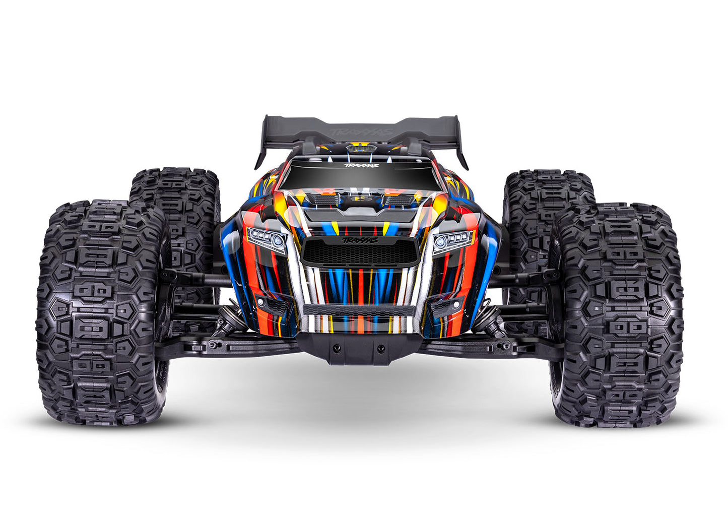 Traxxas Sledge RTR 6S 4WD Electric Brushless 1/8 Monster Truck (Blue) w/Belted Sledgehammer Tires & TQi 2.4GHz TSM Radio