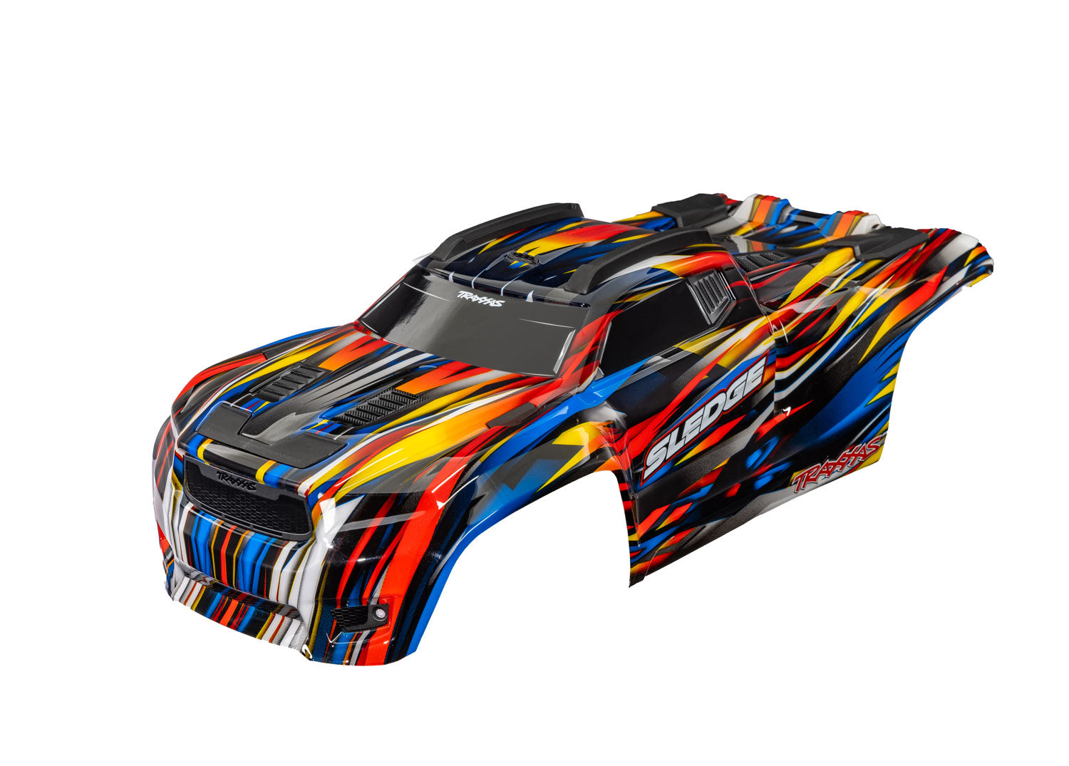 Traxxas Sledge® 1/8 Pre-Painted Monster Truck Body (Blue)