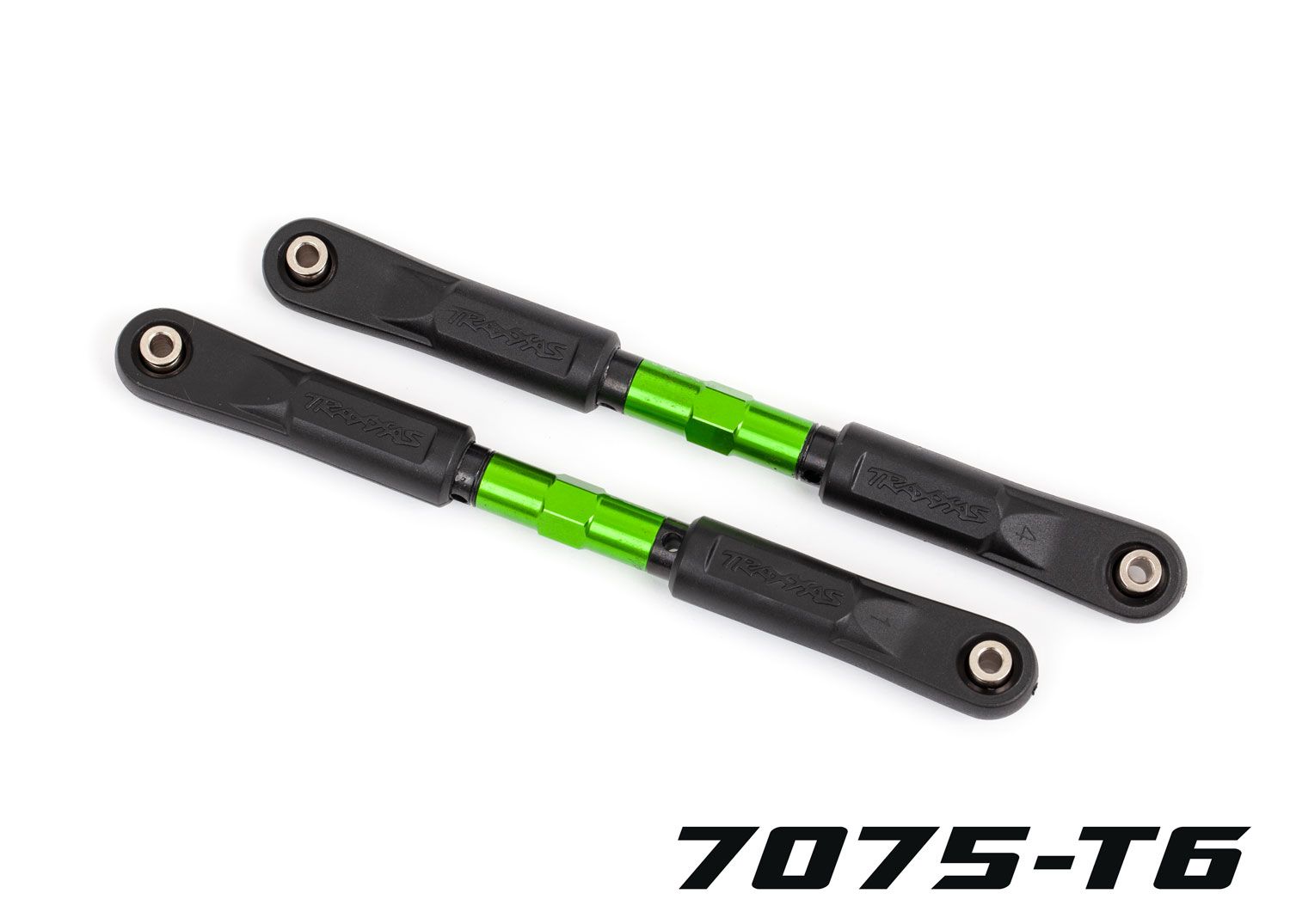 Traxxas Sledge TUBES 117 mm Green Front Camber Links (2)