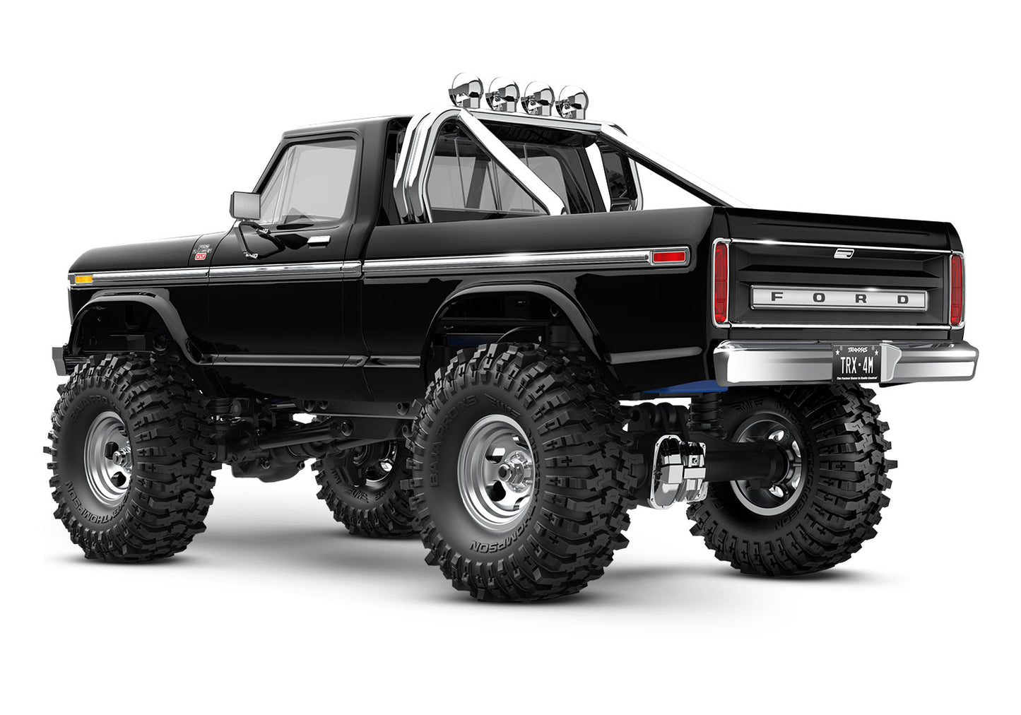 Traxxas TRX-4M 1/18 High Trail Edition Micro Rock Crawler w/Ford F-150 Body (Black) & TQ 2.4GHz Radio