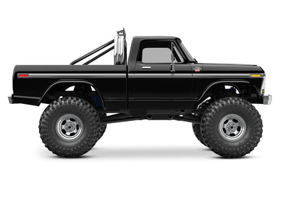 Traxxas TRX-4M 1/18 High Trail Edition Micro Rock Crawler w/Ford F-150 Body (Black) & TQ 2.4GHz Radio