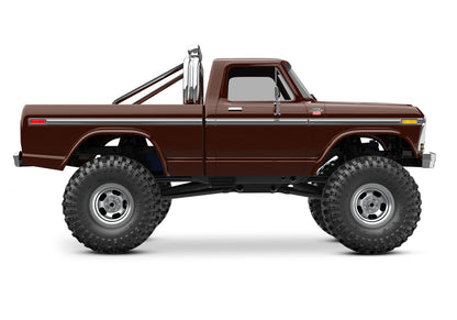 Traxxas TRX-4M 1/18 High Trail Edition Micro Rock Crawler w/Ford F-150 Body (Brown) & TQ 2.4GHz Radio