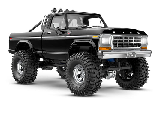 Traxxas TRX-4M 1/18 High Trail Edition Micro Rock Crawler w/Ford F-150 Body (Black) & TQ 2.4GHz Radio