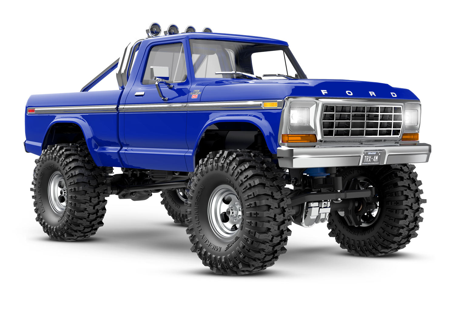 Traxxas TRX-4M 1/18 High Trail Edition Micro Rock Crawler w/Ford F-150 Body (Blue) & TQ 2.4GHz Radio