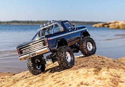 Traxxas TRX-4M 1/18 High Trail Edition Micro Rock Crawler w/Ford F-150 Body (Blue) & TQ 2.4GHz Radio