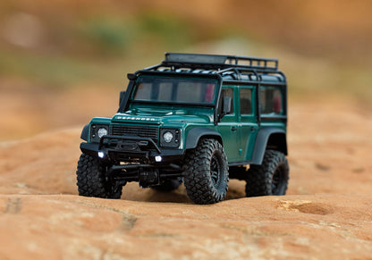 Traxxas TRX-4M 1/18 Electric Rock Crawler w/Land Rover Defender Body (Green) w/TQ 2.4GHz Radio