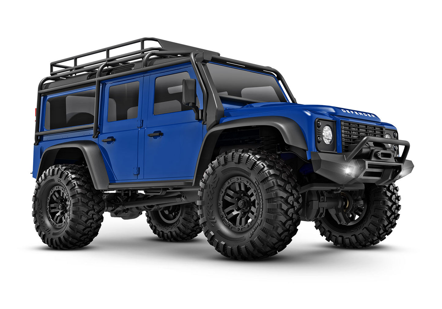 Traxxas TRX-4M 1/18 Electric Rock Crawler w/Land Rover Defender Body (Blue) w/TQ 2.4GHz Radio