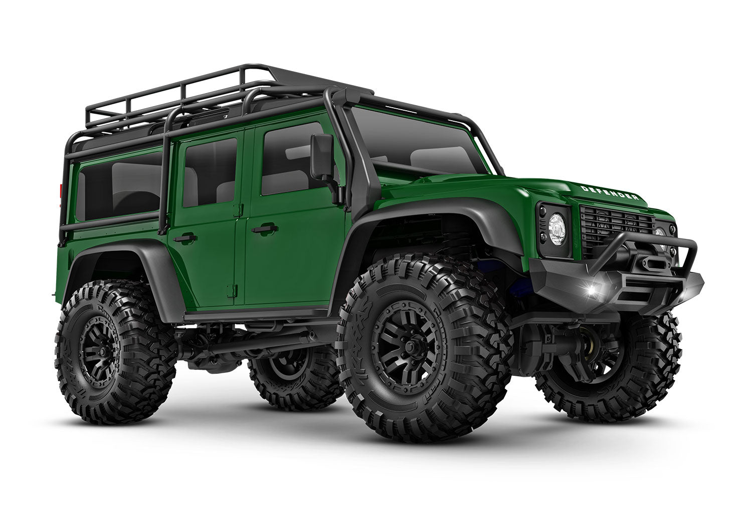 Traxxas TRX-4M 1/18 Electric Rock Crawler w/Land Rover Defender Body (Green) w/TQ 2.4GHz Radio