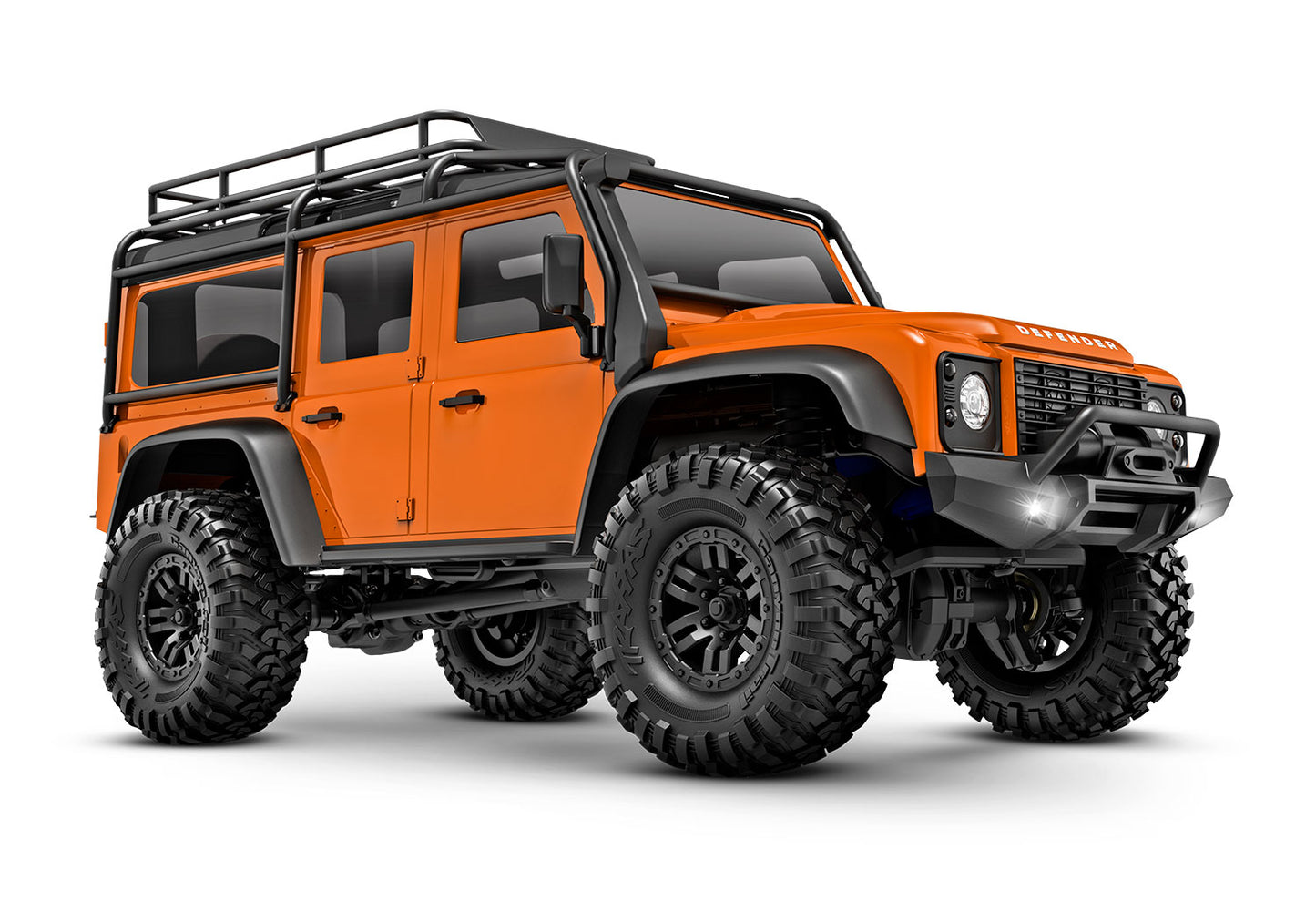 Traxxas TRX-4M 1/18 Electric Rock Crawler w/Land Rover Defender Body (Orange) w/TQ 2.4GHz Radio