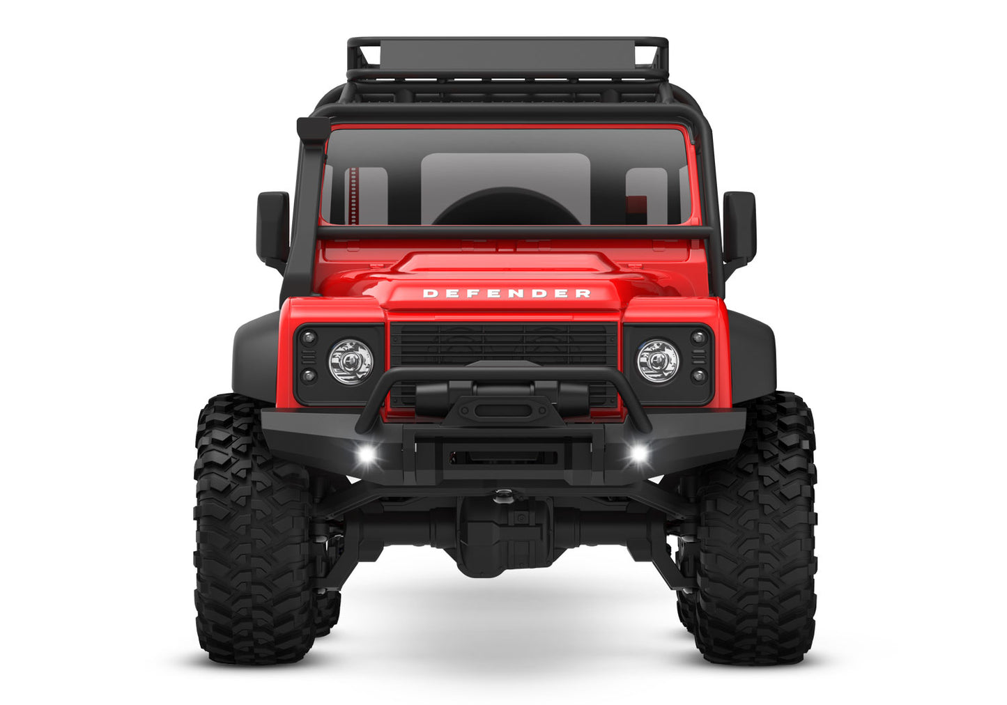 Traxxas TRX-4M 1/18 Electric Rock Crawler w/Land Rover Defender Body (Red) w/TQ 2.4GHz Radio