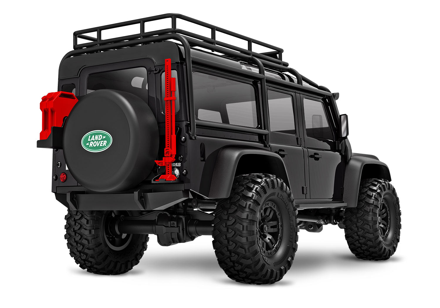 Traxxas TRX-4M® 1/18 RTR Electric Rock Crawler w/Land Rover Defender Body (Black) w/TQ™ 2.4GHz Radio