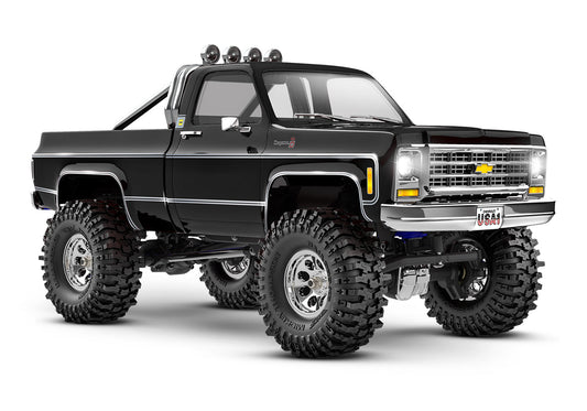 Traxxas TRX-4M 1/18 High Trail Edition Micro Rock Crawler w/Chevrolet K10 Body (Black) & TQ 2.4GHz Radio