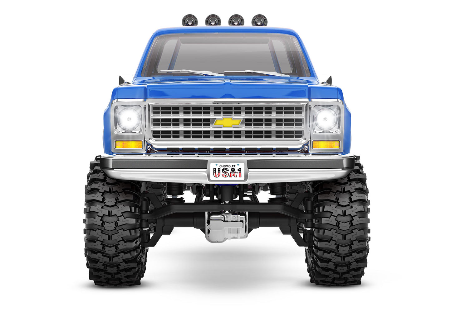 Traxxas TRX-4M 1/18 High Trail Edition Micro Rock Crawler w/Chevrolet K10 Body (Blue) & TQ 2.4GHz Radio