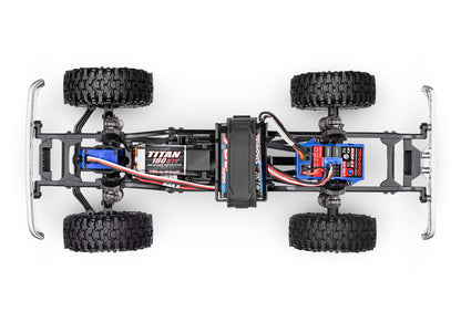 Traxxas TRX-4M 1/18 High Trail Edition Micro Rock Crawler w/Chevrolet K10 Body (Blue) & TQ 2.4GHz Radio