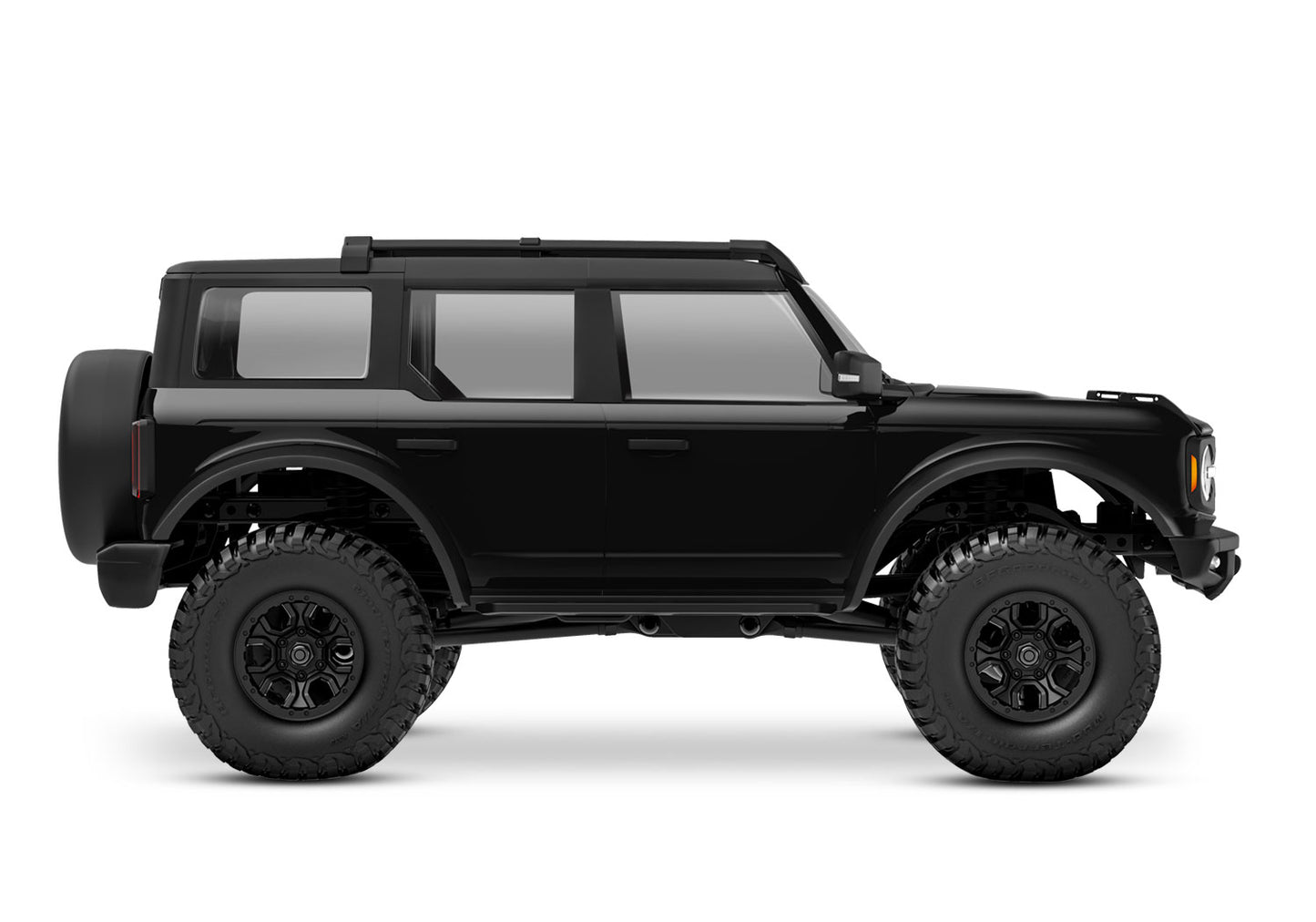 Traxxas TRX-4M 1/18 Electric Rock Crawler w/Ford Bronco Body (Black) w/TQ 2.4GHz Radio