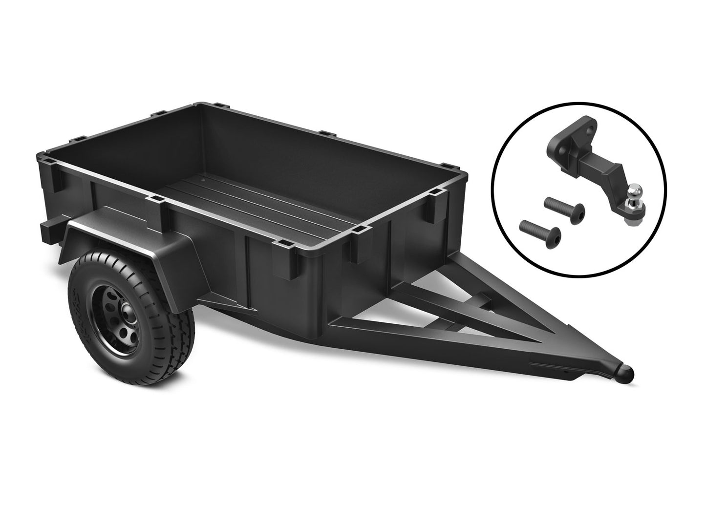 Traxxas TRX-4M Utility Trailer w/Hitch