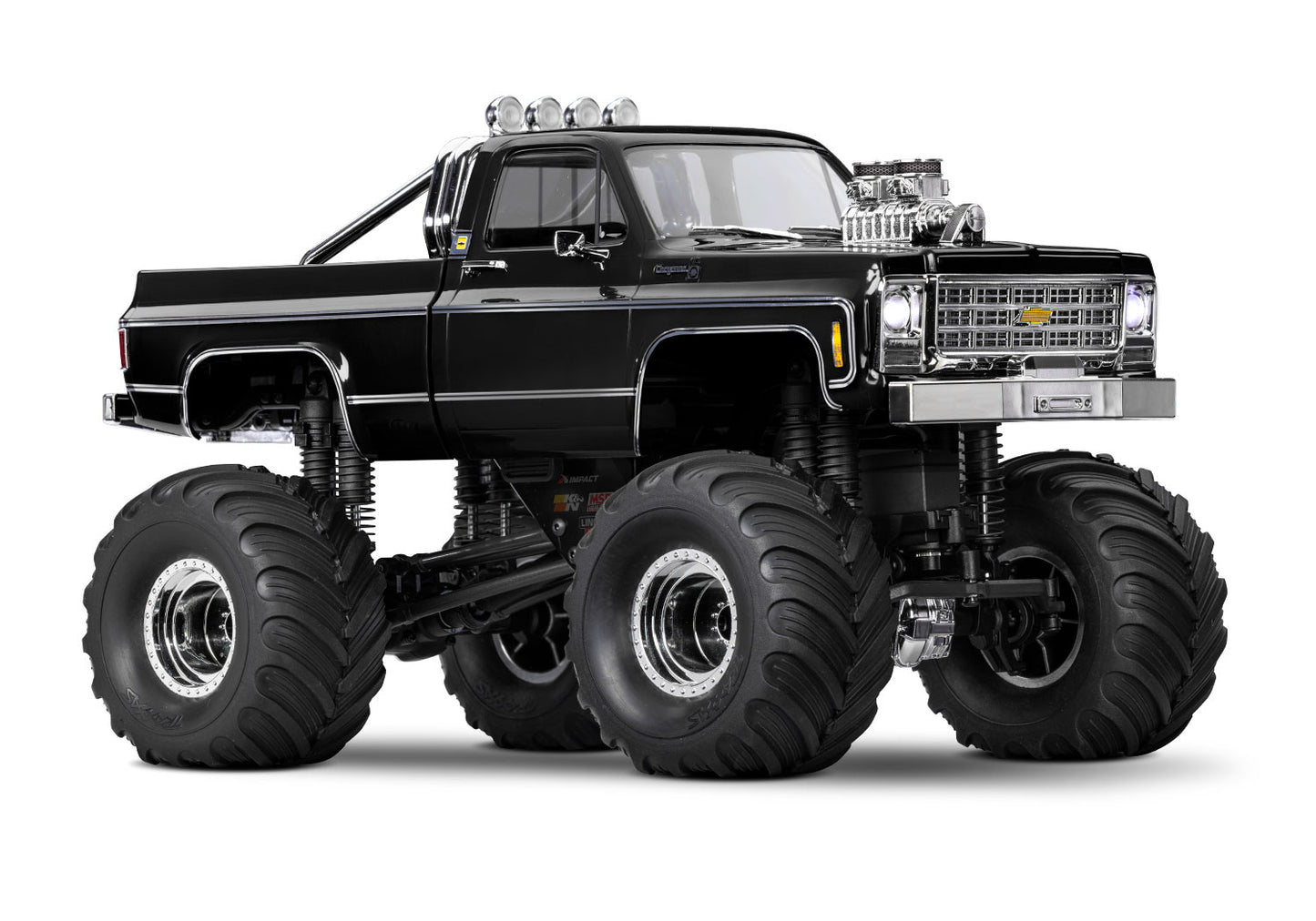 Traxxas TRX-4MT Chevrolet K10 Monster Truck (BLACK)