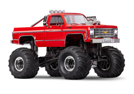 Traxxas TRX-4MT Chevrolet K10 Monster Truck (RED)