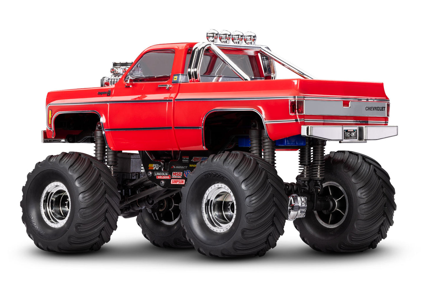 Traxxas TRX-4MT Chevrolet K10 Monster Truck (RED)