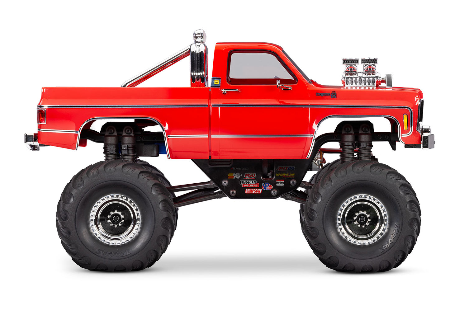 Traxxas TRX-4MT Chevrolet K10 Monster Truck (RED)