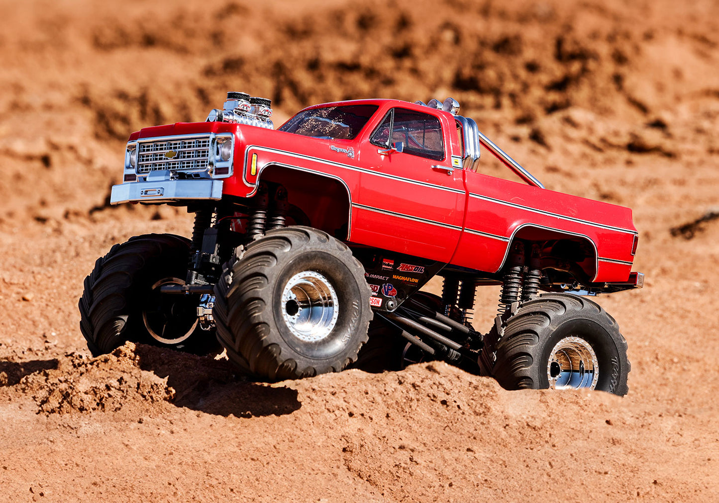 Traxxas TRX-4MT Chevrolet K10 Monster Truck (RED)