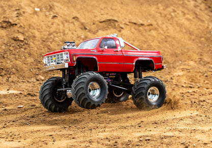 Traxxas TRX-4MT Chevrolet K10 Monster Truck (RED)