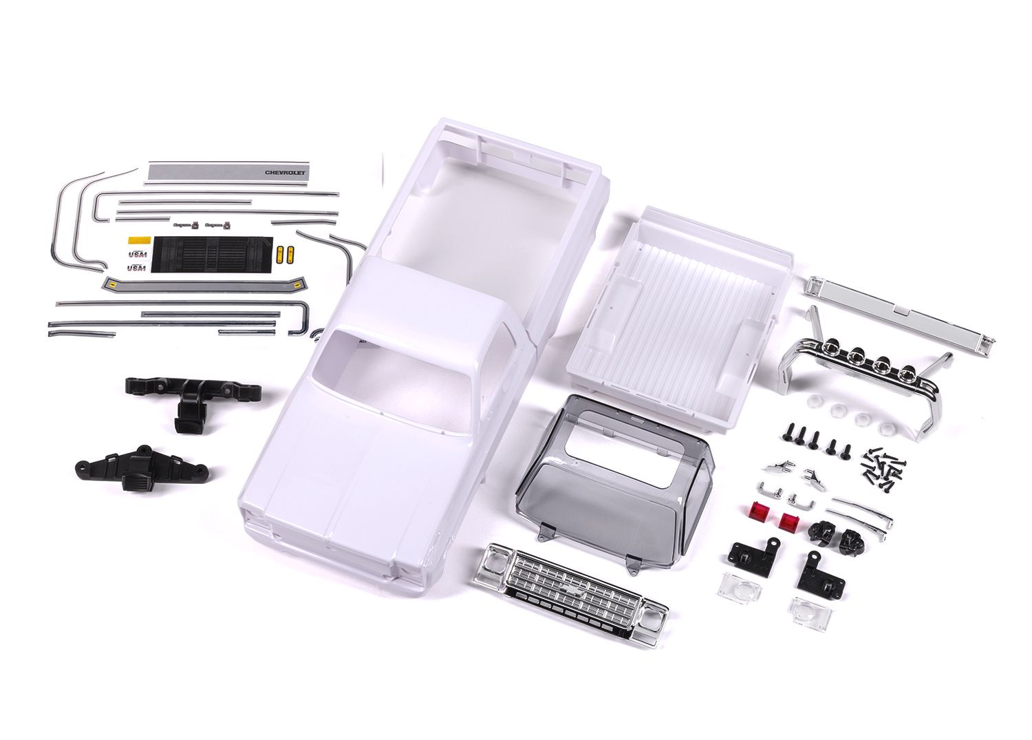 Traxxas TRX-4M Chevrolet K10 Unpainted Body Kit